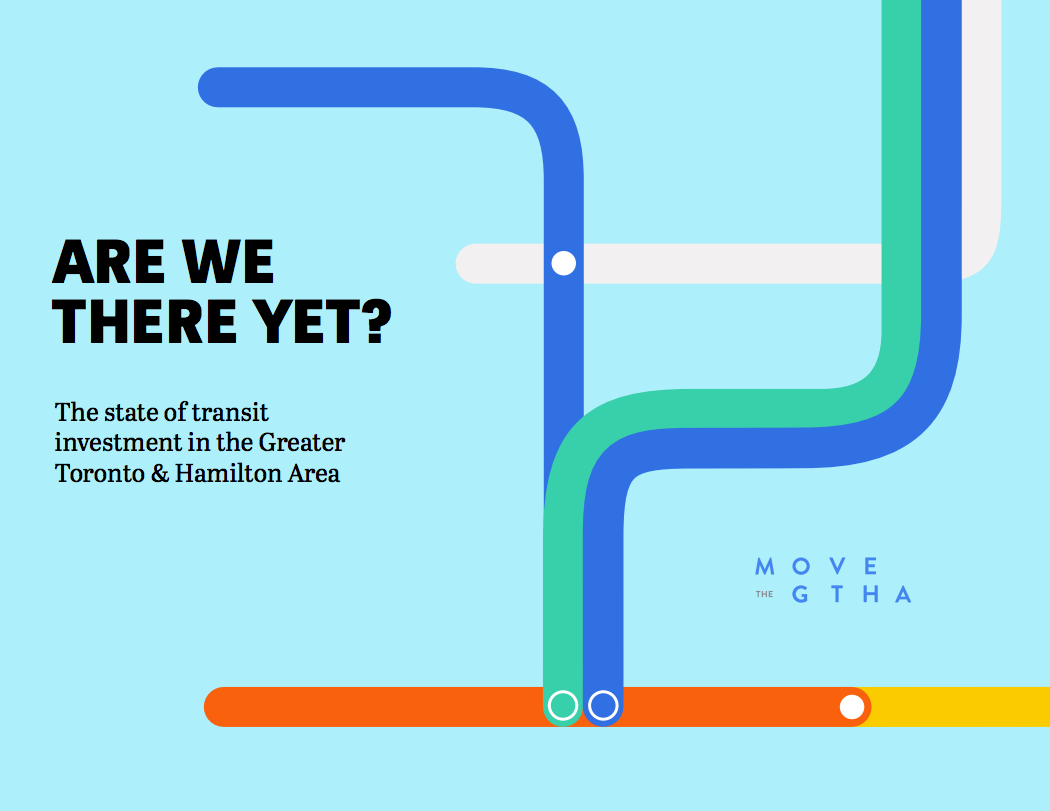Photo: Environment: MovetheGTHA Report Cover