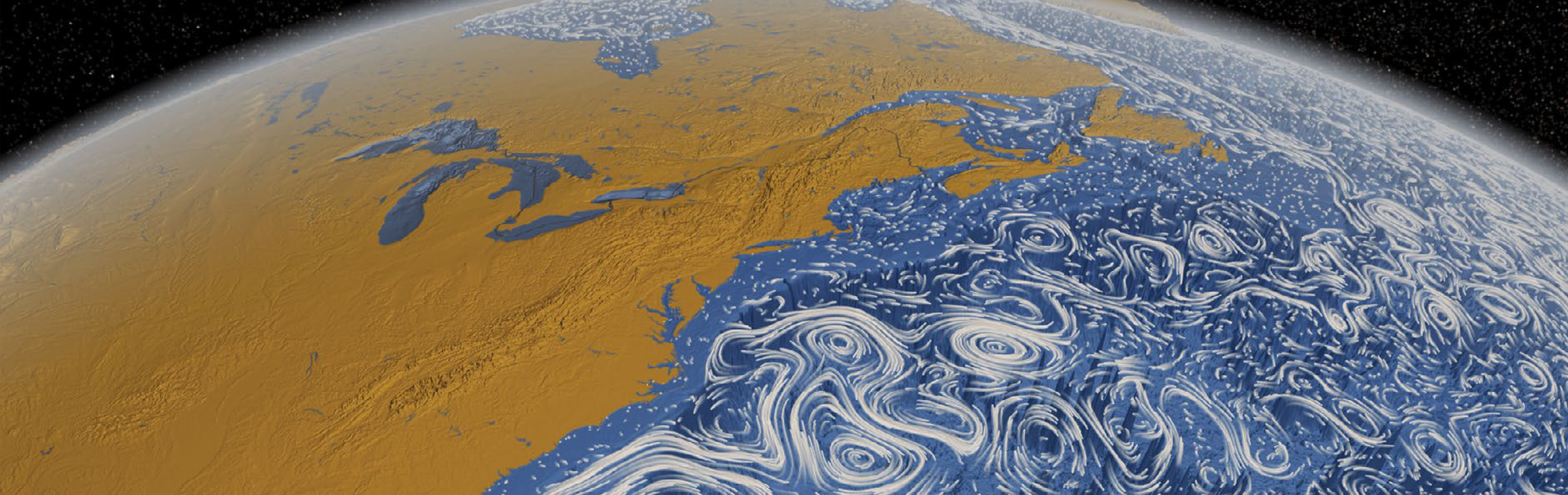 Photo: Env Innovation Fellowship Report: Graham Saul - Environmentalists report image muted blue globe