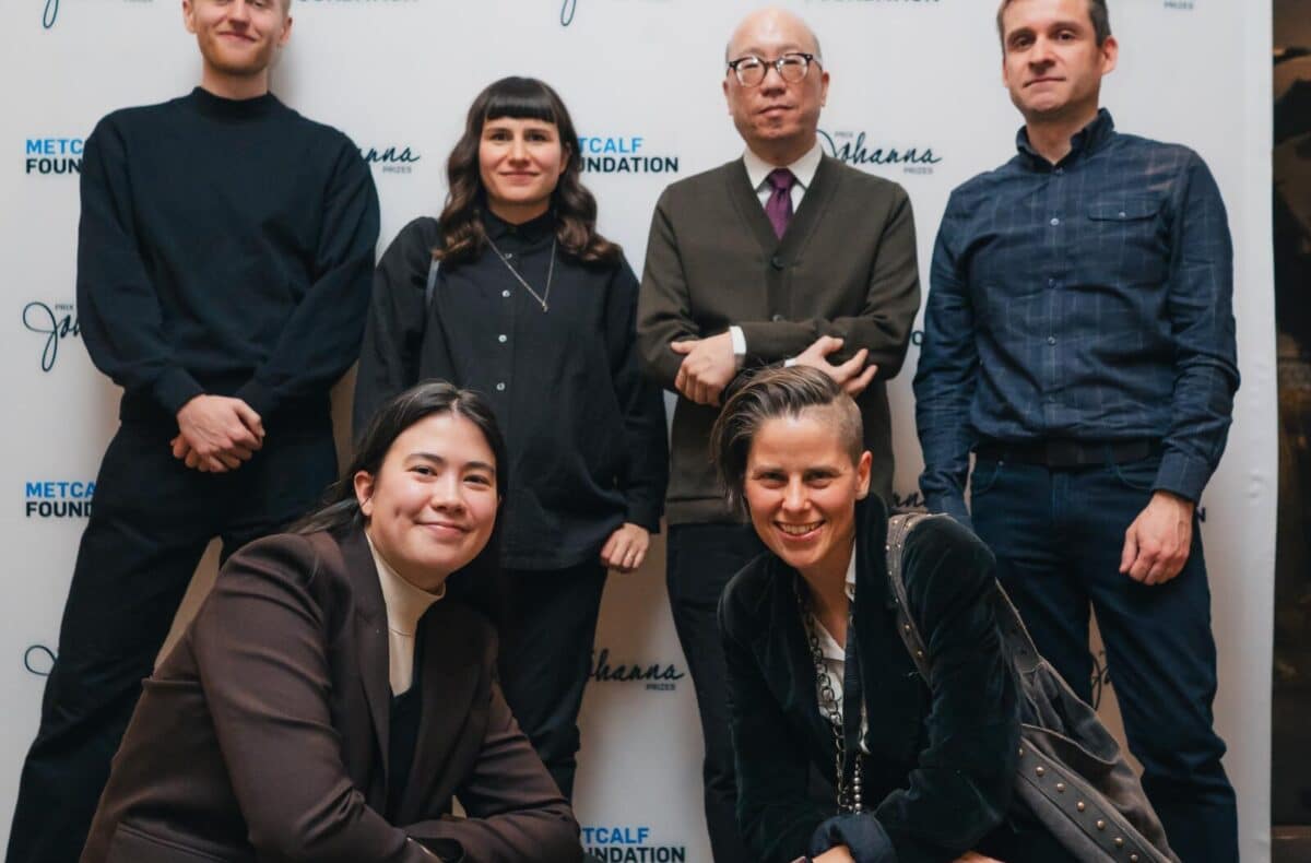 The team from The Office of Gilbert Li, who provided art direction and design for the 2023 Johannas, and Shalan and Paul, who provided principal photography for the winner and protégé portraits. Photo: Kalila Snow Jan